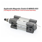 CP96SDB Series Standard Air Cylinder Pneumatic Cylinder Bore 32mm/40mm/50mm/63mm/80mm/100mm, Stroke 25-350mm(Stroke 250mm,Bore 63mm)