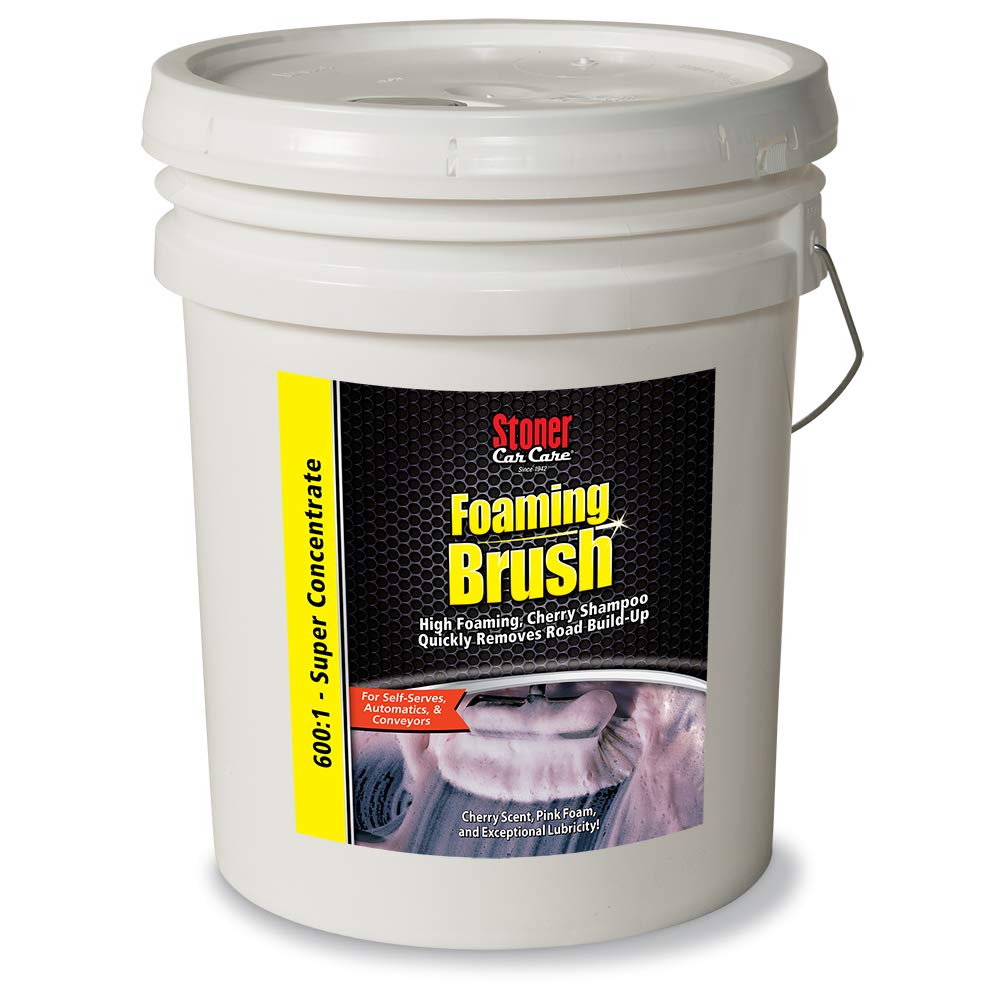 Stoner Car Care Foaming Brush Super Concentrated Cherry Foam, 55 Gallons, 91268
