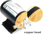 Sewage/Effluent Pumps Large Flow DC Gear Oil Pump 12V 24V 14L/min Self-Priming Diesel for Lubricating Engine