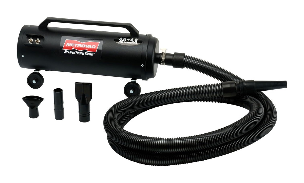 METROVAC Air Force Master Blaster MB-3INDWB: Car Air Blower for Detailing, Removes Dust, Fibers, and Debris from Clothes, Surfaces, or Components