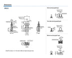 HFZ10 HFZL16 HFK10 HFKL20 Parallel Air Gripper Pneumatic Cylinder Double or Single Acting Gripper(HFKL25)