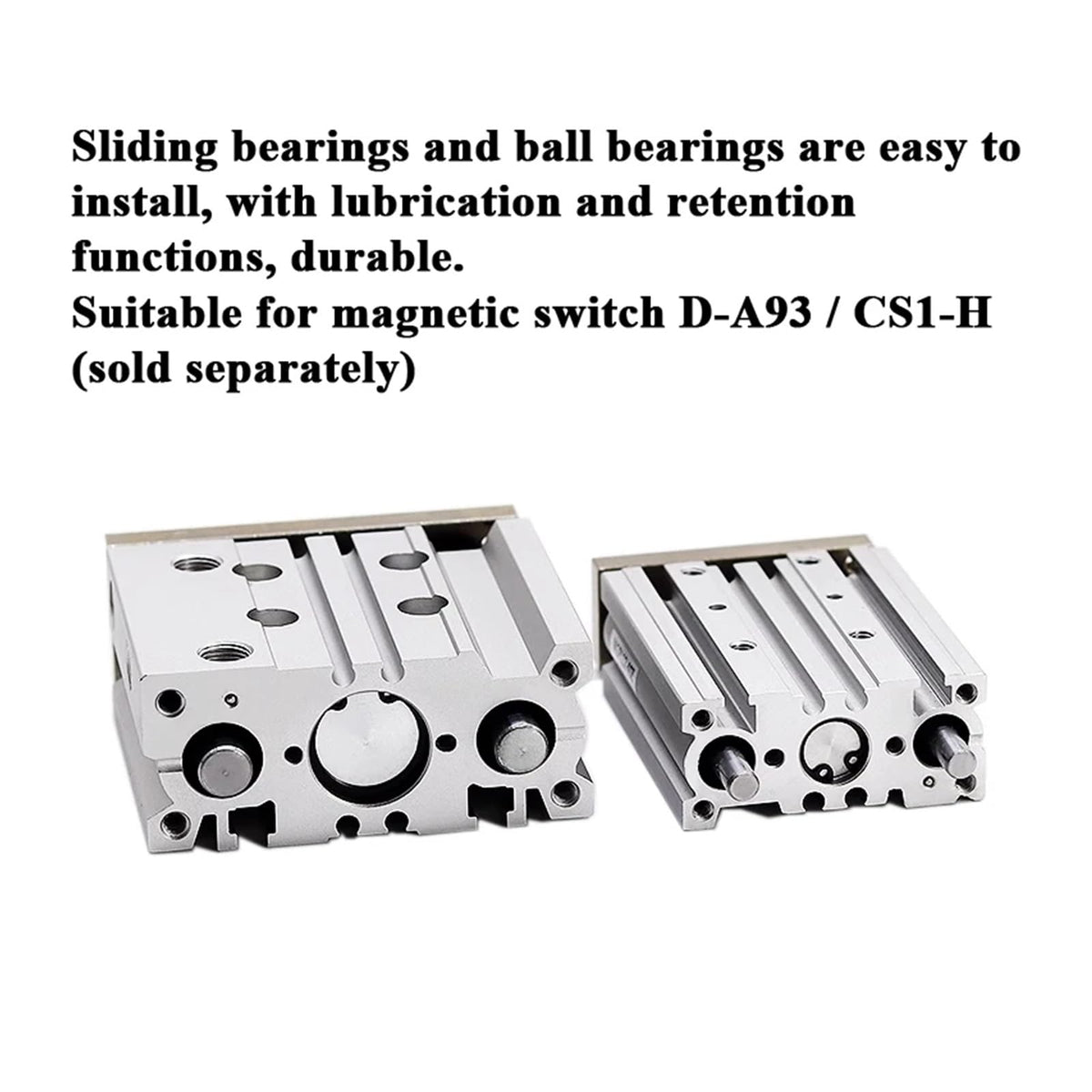 Pneumatic Compact Guide Cylinder MGPL32-100 Stroke 50/75/100/125/150/200MM(Stroke 75mm)