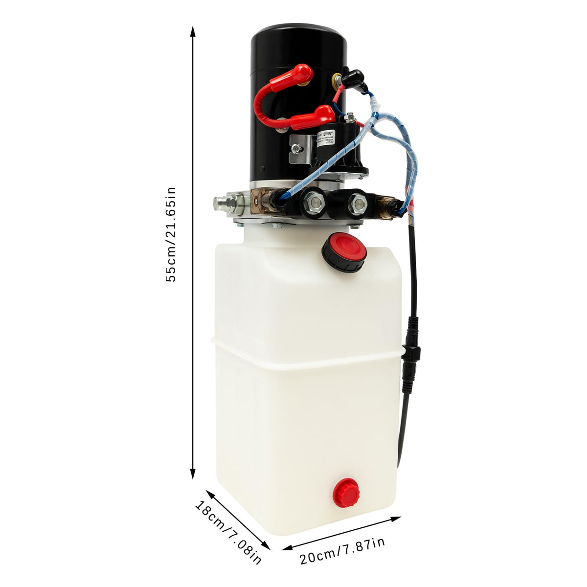 Single Acting Hydraulic Pump 12V Power Unit Hydraulic Lifting System Motor