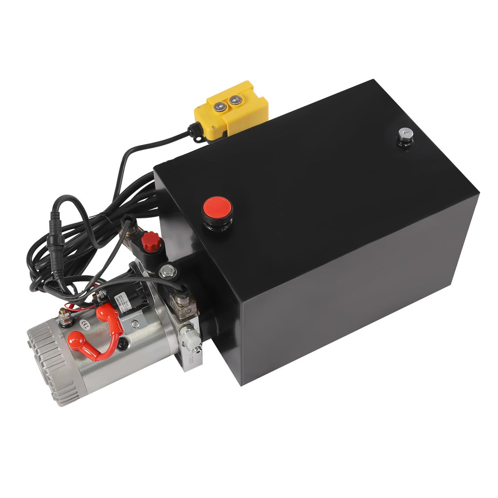 12V 3KW Double Acting Hydraulic Pump 16MPa 20Qt Tank for Forklifts
