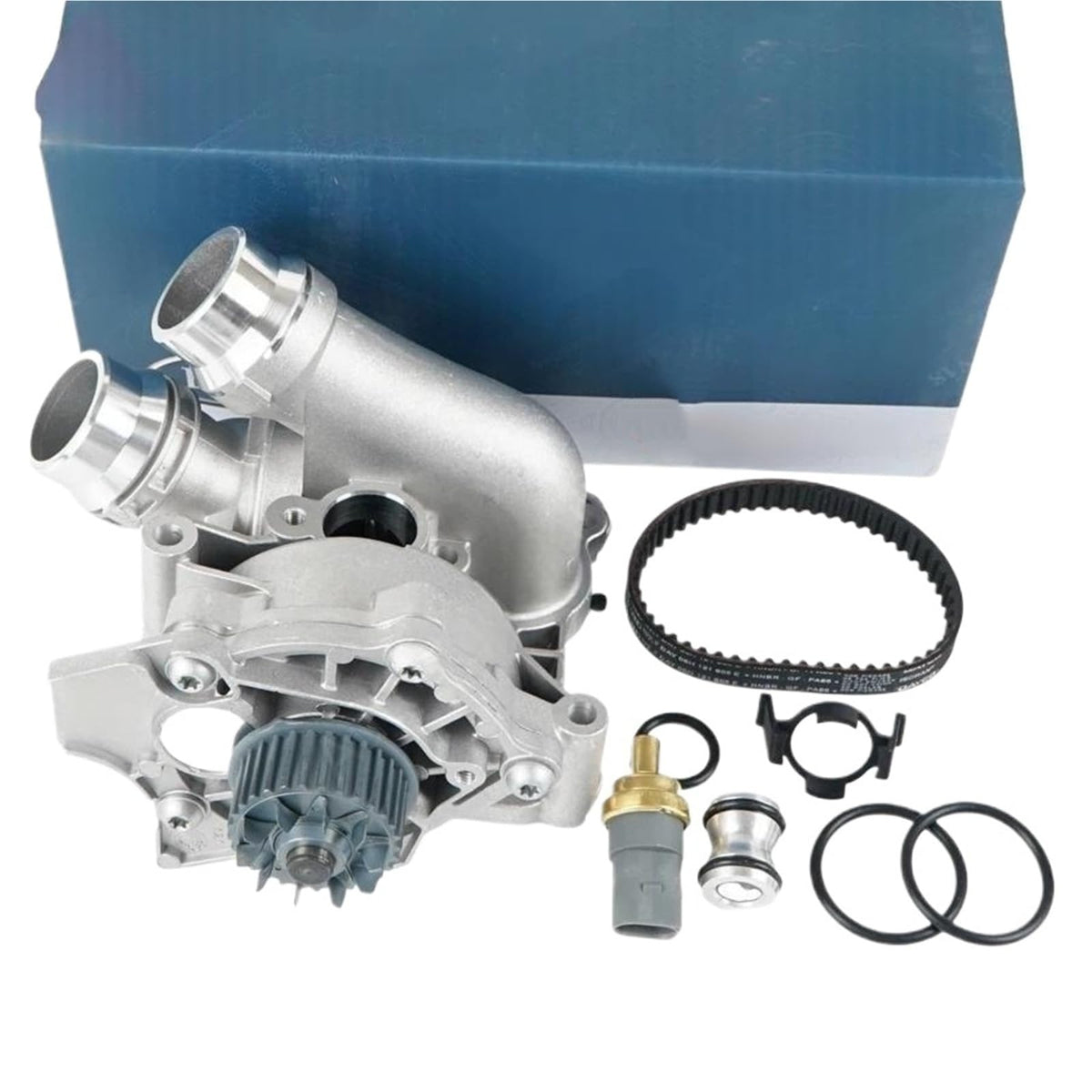 1.8T 2.0T Cooling Water Pump Thermostat Washer Kit for Passat Golf A4 Q5 TT