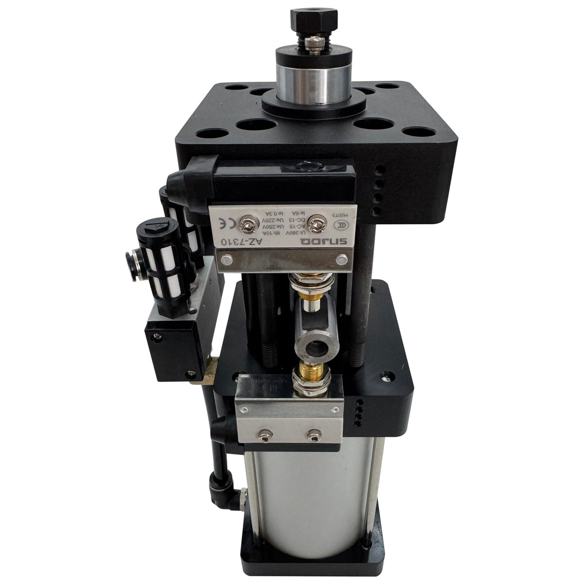 3.5T Pneumatic Air Boosting Pressure Cylinder for CNC Machining Center 15mm Stroke