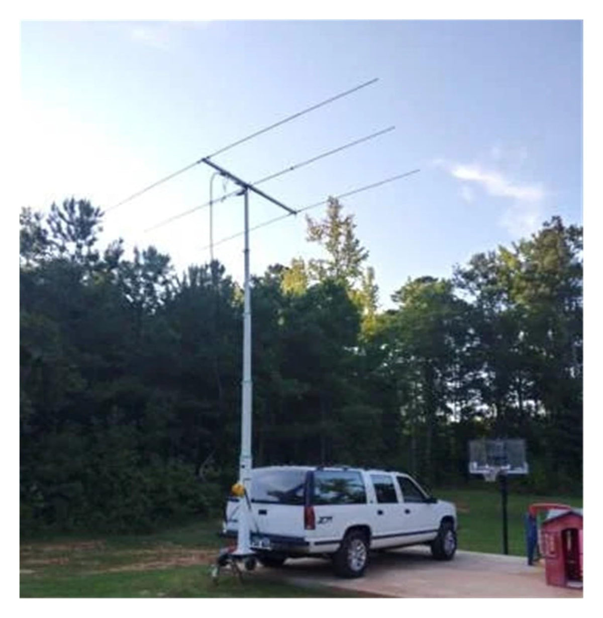 Up to 14m Retractable Powder Coated Manual Crank Light Tower Telescopic Mast Telescoping Mast
