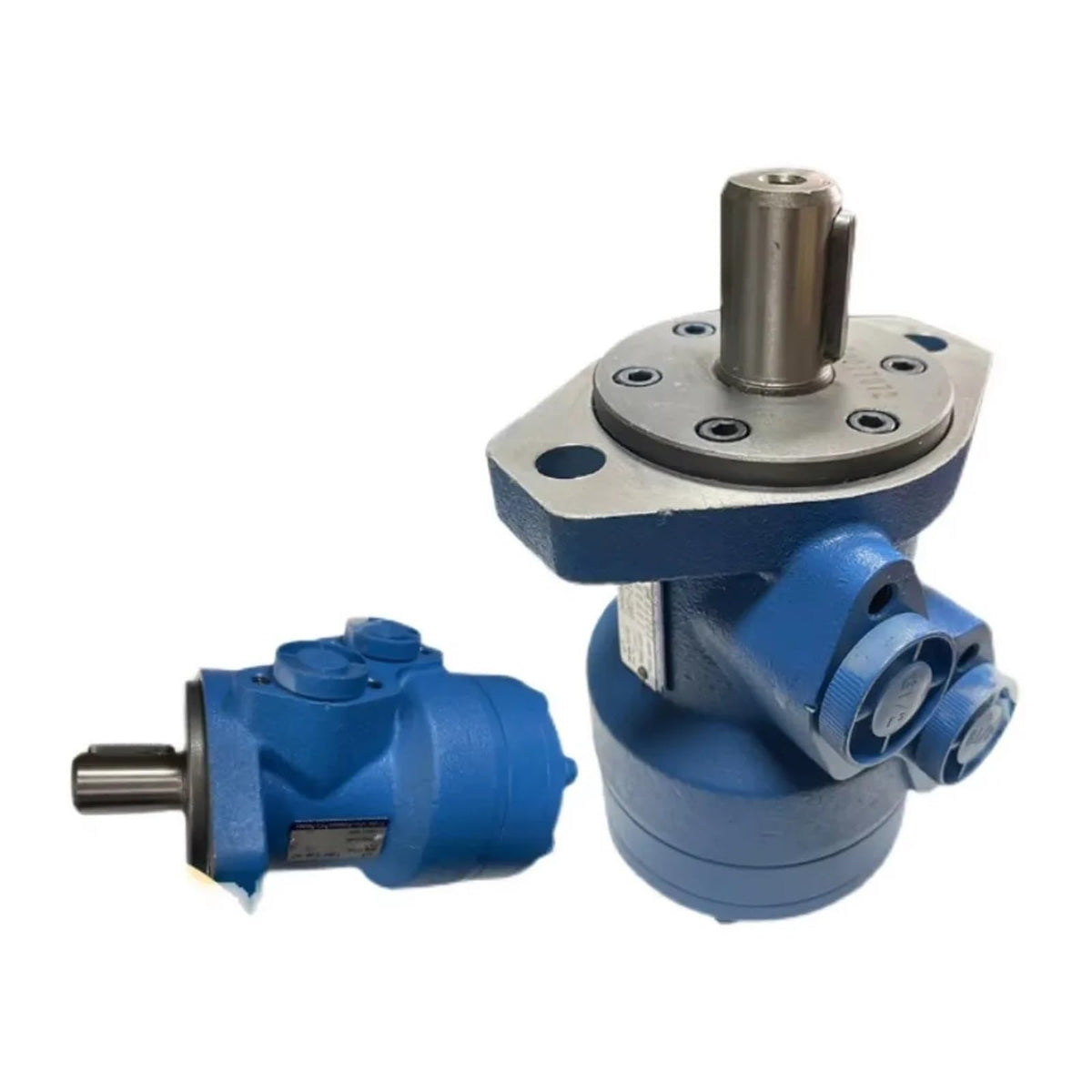 CAARLA Hydraulic Steering Gear 1pcs High and Low Speed high Torque Hydraulic Motor(80 Two Holes)