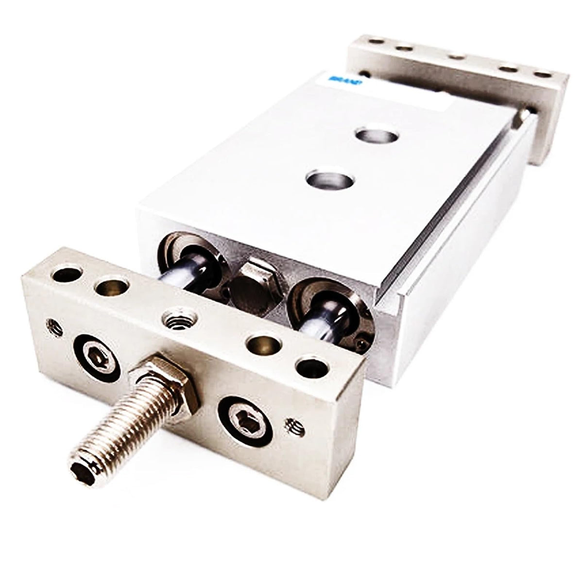 STMB25-175 Series Double Acting Pneumatic Cylinder Double Piston Rod Slide Tab Air Actuator Bore 25mm Stroke 175