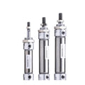 Flat-end MA 16 Type Pneumatic Cylinder Stroke 25 50 100 125 150 200 mm Stainless Steel Double Action Mini Air(Stroke 500mm)