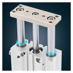 MGPM Pneumatic Compact Guide Air Cylinder MGPM12/16/20/25/32/40 Stroke 125MM(Bore 40mm)