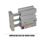 Compact Guide air Pneumatic Cylinder Guided Pneumatic Cylinder MGQM12-20 MGQM16-30 MGQM20-40 MGQM25-50 MGQM32-75 MGQM40(75)