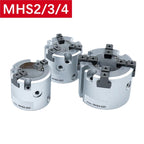 MHS2/MHS3/MHS4 Finger Pneumatic Gripper Replacement Double Action Rotating Air Cylinder 16D/20D/25D/32D/40D/50D(MHS4,63D)
