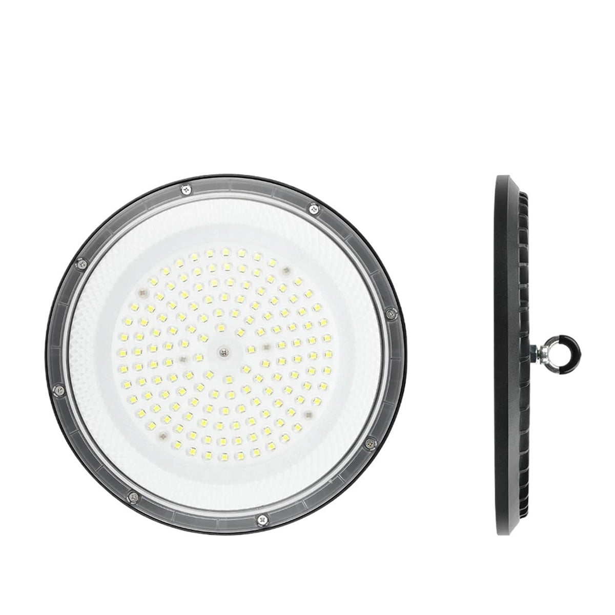 LED Industrial Light 200W UFO Bay Lights Waterproof Super Bright 6000K Cold Light Warehouse(300W A)