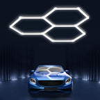 Hexagon led Lights: DIY Ceiling LED Light Hexagon Garage Lights 63070LM
