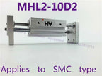 MHL2-10D2 Wide Type Gas Claw/Pneumatic Finger Parallel Opening and Closing,MHL2 10D2 Opening and Closing Width 96-156 1Pcs