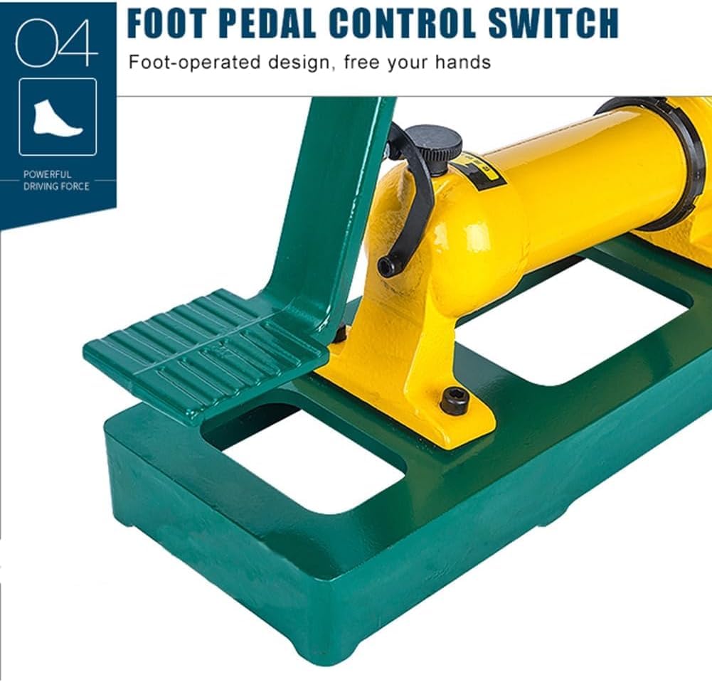 Hydraulic Hand Pump 10000 Psi Portable Manual Lifting Foot Pedal