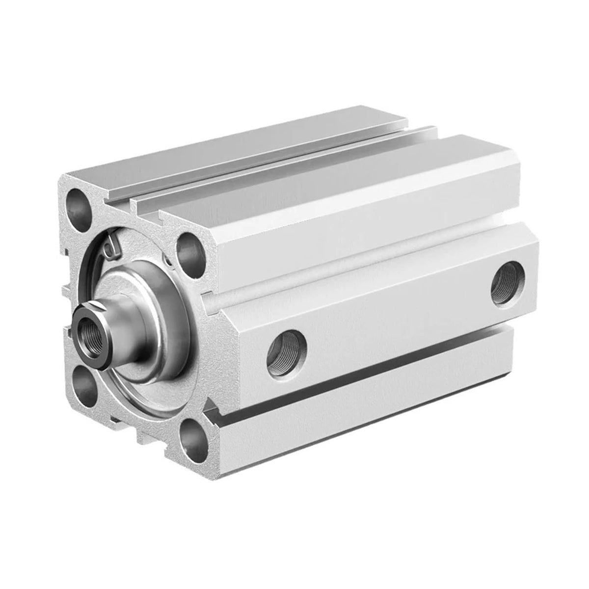 Compact Cylinder SDA20 SDA25 SDA32 SDA40 SDA50 SDA63 Stroke 5 10 20 25 30 Double Acting Pneumatic Piston Cylinder(Storke 70mm,Bore 80mm)
