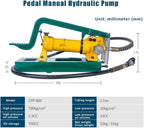 Hydraulic Hand Pump 10000 Psi Portable Manual Lifting Foot Pedal