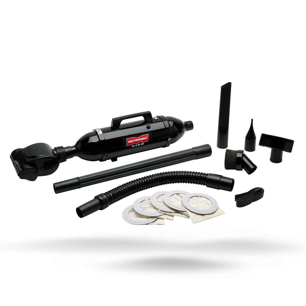 METROVAC VM12500T Vac N Blo 500W Hand Vac Blower Turbine Brush Made in USA