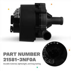 Auxiliary Water Coolant Pump for Nissan for Leaf 2013-2017 for Infiniti Q50 2014-2018 21581-3NF0A 215813NF0A
