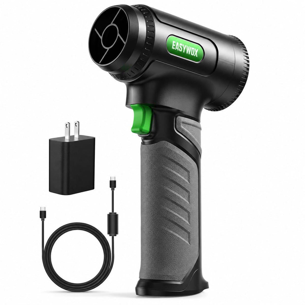 756W 1200G Cordless Leaf Blower-Powerful Handheld Blower& Car Dryer