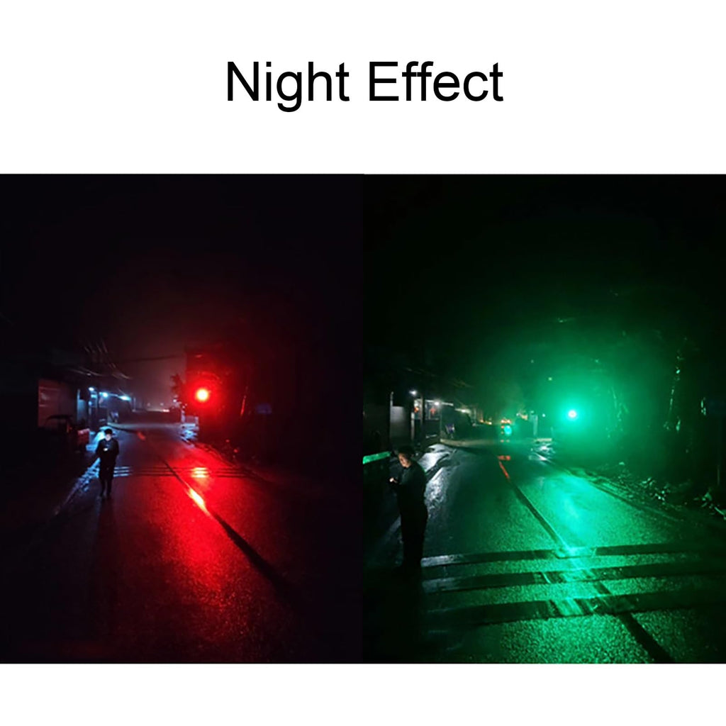 100mm(4inch) Industrial LED Traffic Stop Light, Traffic Light, Red/Green Dock Bay Indicator Warning Light, Car and Pedestrian Road Signs (Color : Manual Control, Size : 110v)(Circulation Light,12v)