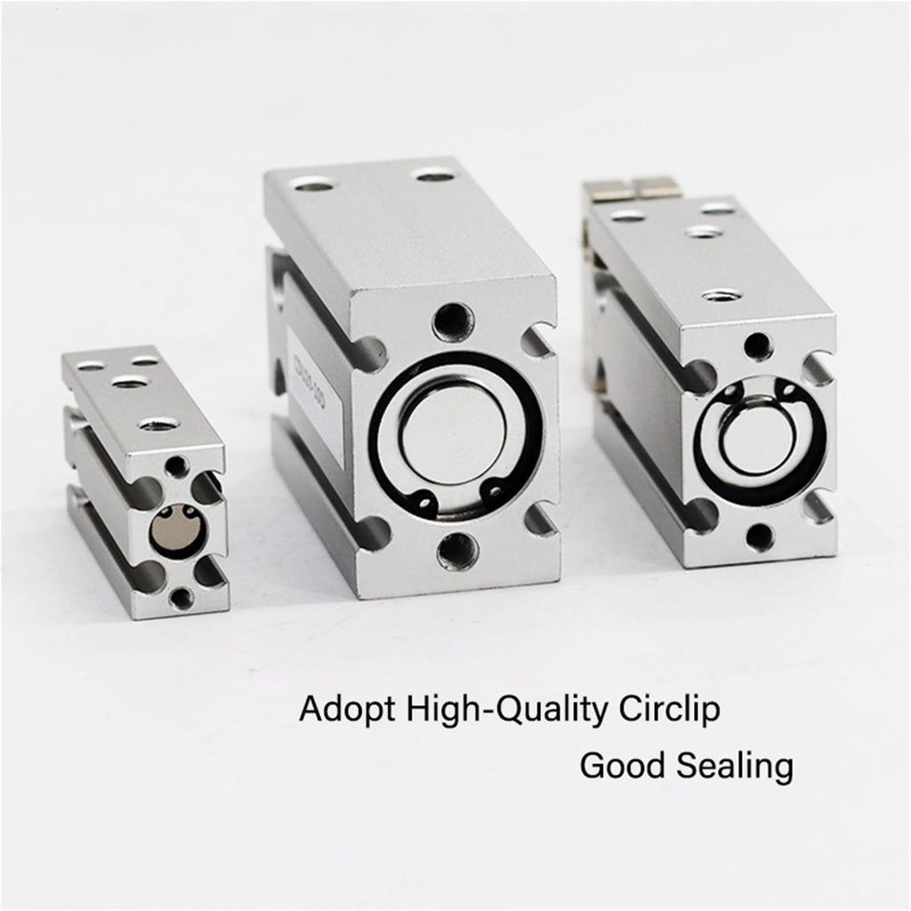 CDU10/16 * 10-20-50-10/20/30-XC8 Adjustable Stroke Single Rod Double Acting Small Pneumatic Cylinder(CDU10X30-30-XC8)