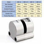 Pneumatic Brake Cylinder Industrial Lathe Holding Air Pressure Butterfly DBF-L8/10/15/20(DBF-L10)