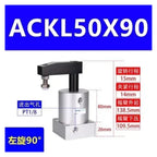 Small Pneumatic Angle Cylinder rotates 90 Degrees ACKL/R25 32 40 50 63X90(ACKL50X90)