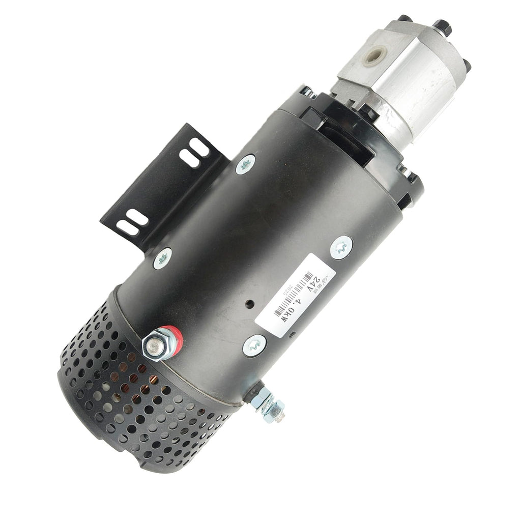 147662 147664 147099 Hydraulic Pump Reducer Assembly 24V 4KW Compatible for Skyjack Electric Scissor Lift Models SJIII3215 SJIII3219 SJIII3220 SJIII3226 SJIII4620 SJIII4626