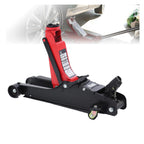 2.5 T Hydraulic Car Jack with Wheel Portable Manual Tire Replacement Repair Tool Pump Heavy Duty for Truck Auto Vehicle Lifting Easy Lift