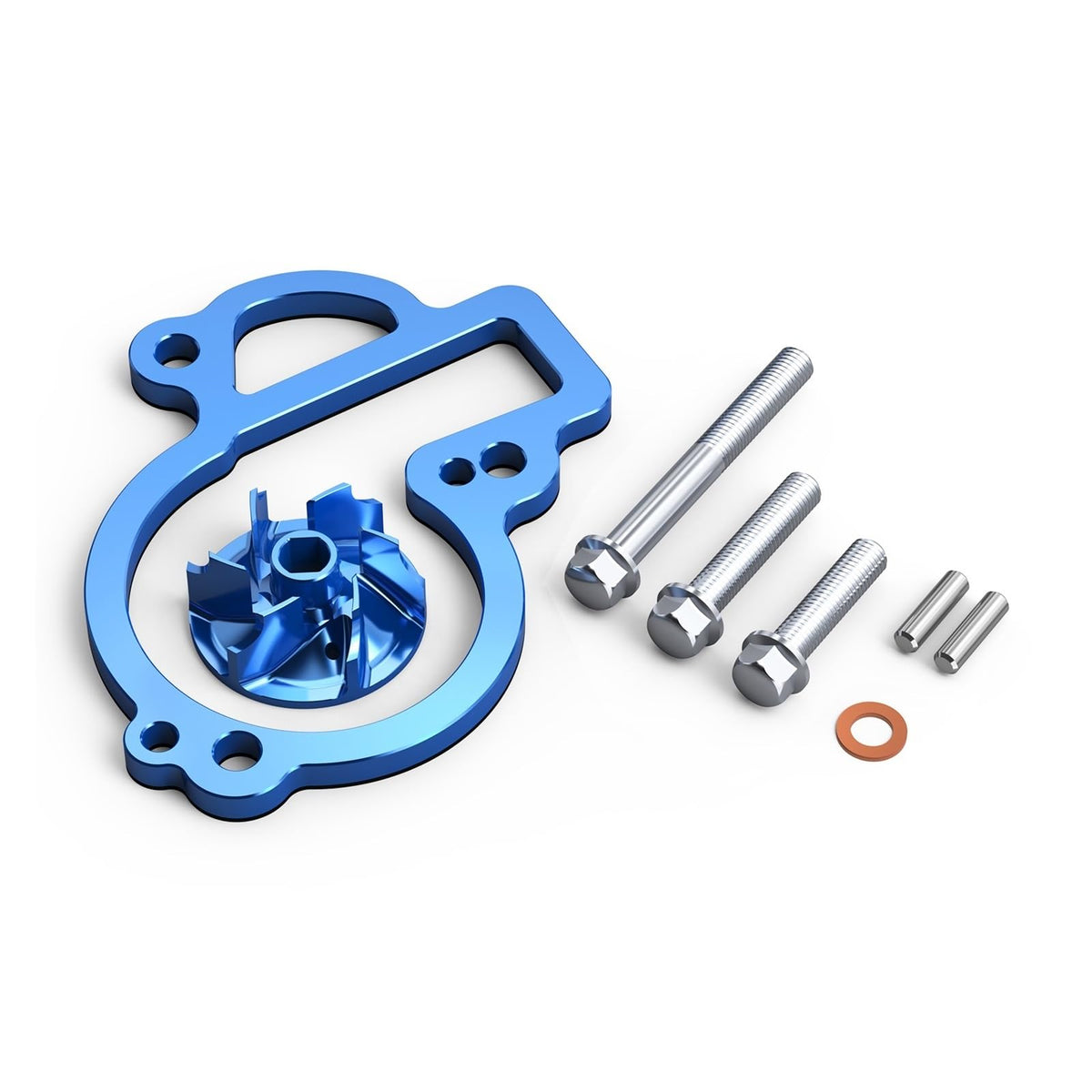 Compatible With 2024 450 SX-F Oversized Water Pump Impeller Cooler Kit 450 500 EXC-F XCF-W SX-F XC-F 17-24 450 SMR 21-2024 500 XW-F 2024(Black)