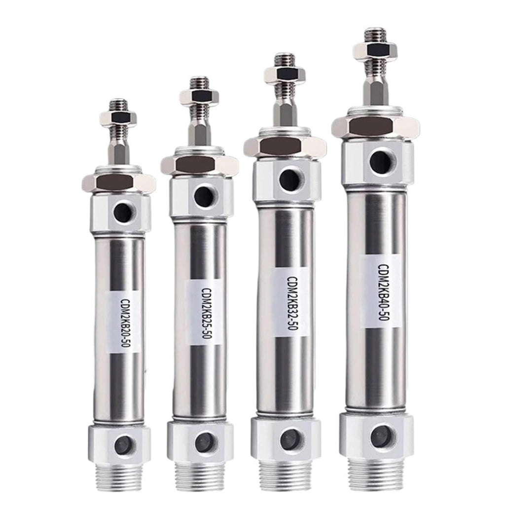 1pcs Hexagonal Non Rotating Pneumatic Cylinder CDM2KB20 25 32 40mm Stainless Steel Small Stroke25/50/75/100/150/200/250/275/300Z(Stroke 250 mm,Bore 40mm)