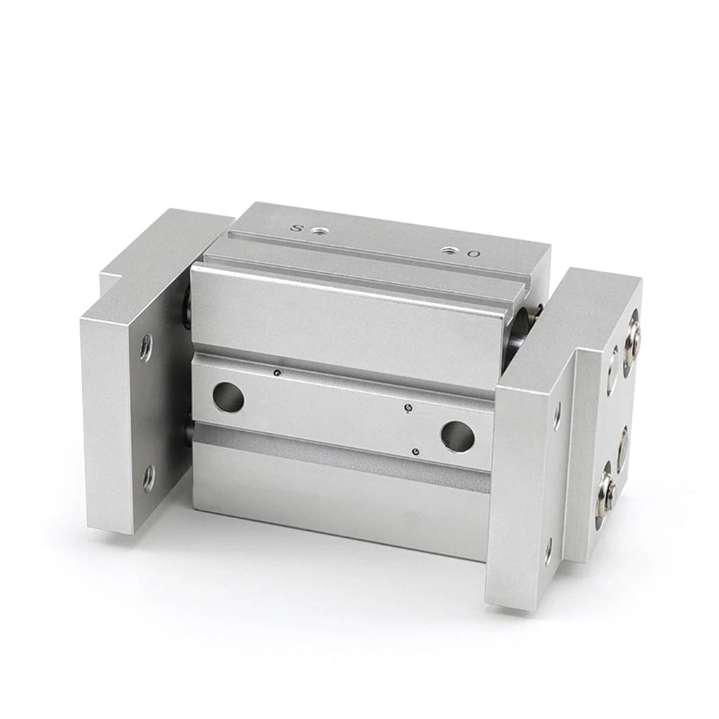 MHL2 Series Double Acting Pneumatic Gripper Replacement Fulcrum Finger Air Cylinder 10D/16D/20D/25D/10D1/16D1/20D1/25D1(MHL2-25D1)