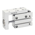 HLH6/10/16/20 Air Side Table Rail Type Pneumatic Cylinder Piston5S/10S/15S/20S/30S/40S/50S/60S(Stroke 5mm,Bore 20mm)