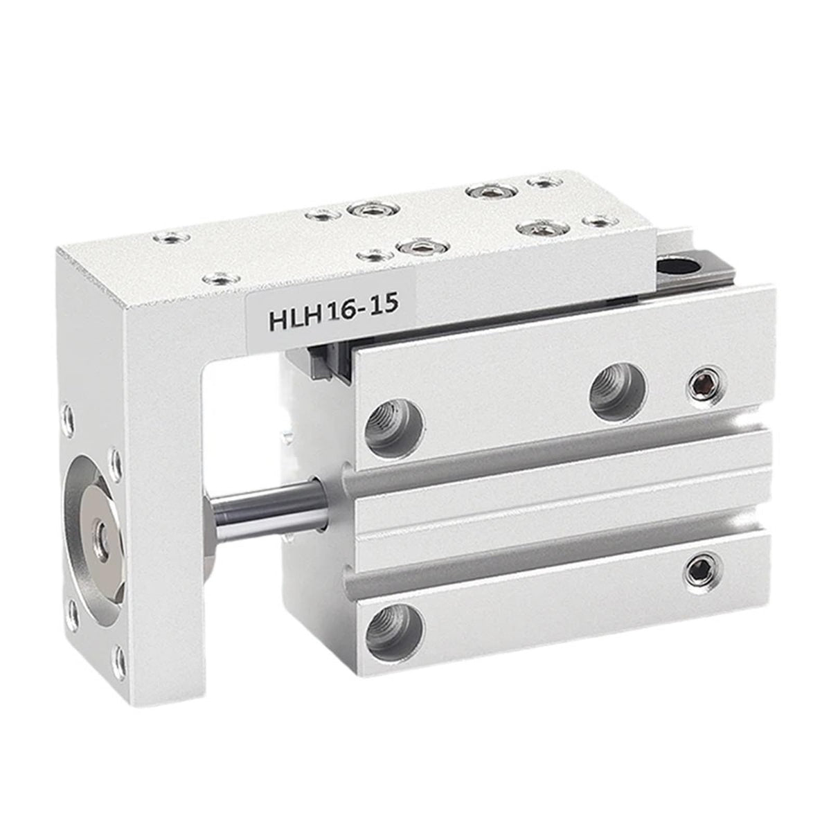HLH6/10/16/20 Air Side Table Rail Type Pneumatic Cylinder Piston5S/10S/15S/20S/30S/40S/50S/60S(Stroke 50mm,Bore 6mm)