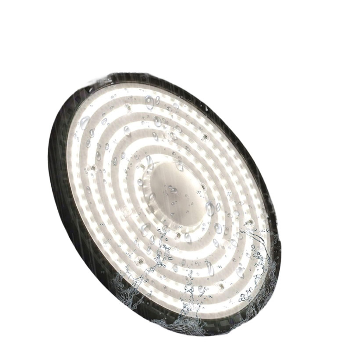 Lights 100/150/200W 220V Super Bright 6000K UFO LED Waterproof Commercial Market Warehouse Garage Industrial Lighting(200W)