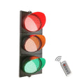 Traffic Stop Light 3 Light, Green, Yellow, Red, Retro Industrial Lamp for Wall Indicator Light, Dock Bay Indicator Warning Light(Manual Control,300mm 110v)