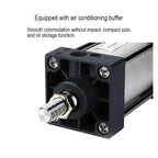 SCJ Adjustable Stroke Standard Pneumatic Cylinder 32/40/50/63/80/100/125mm Bore Big Thrust Piston 25/50/75/100/200/500mm Stroke(Stroke 100-50,Bore 100mm)