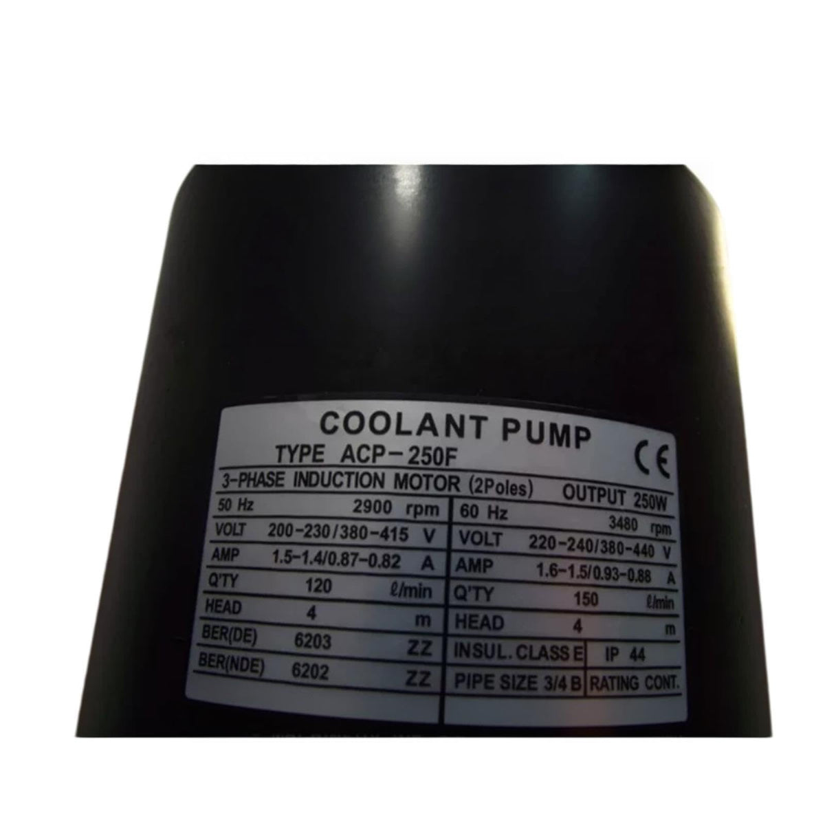 Coolant Pump ACP250F 250W 2 Poles