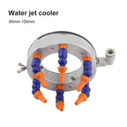 Spindle Cooling Ring Water Spray Cooler Engraving Machine Ring tone Spindle Motor Tool Cooling Nozzle(Blue)