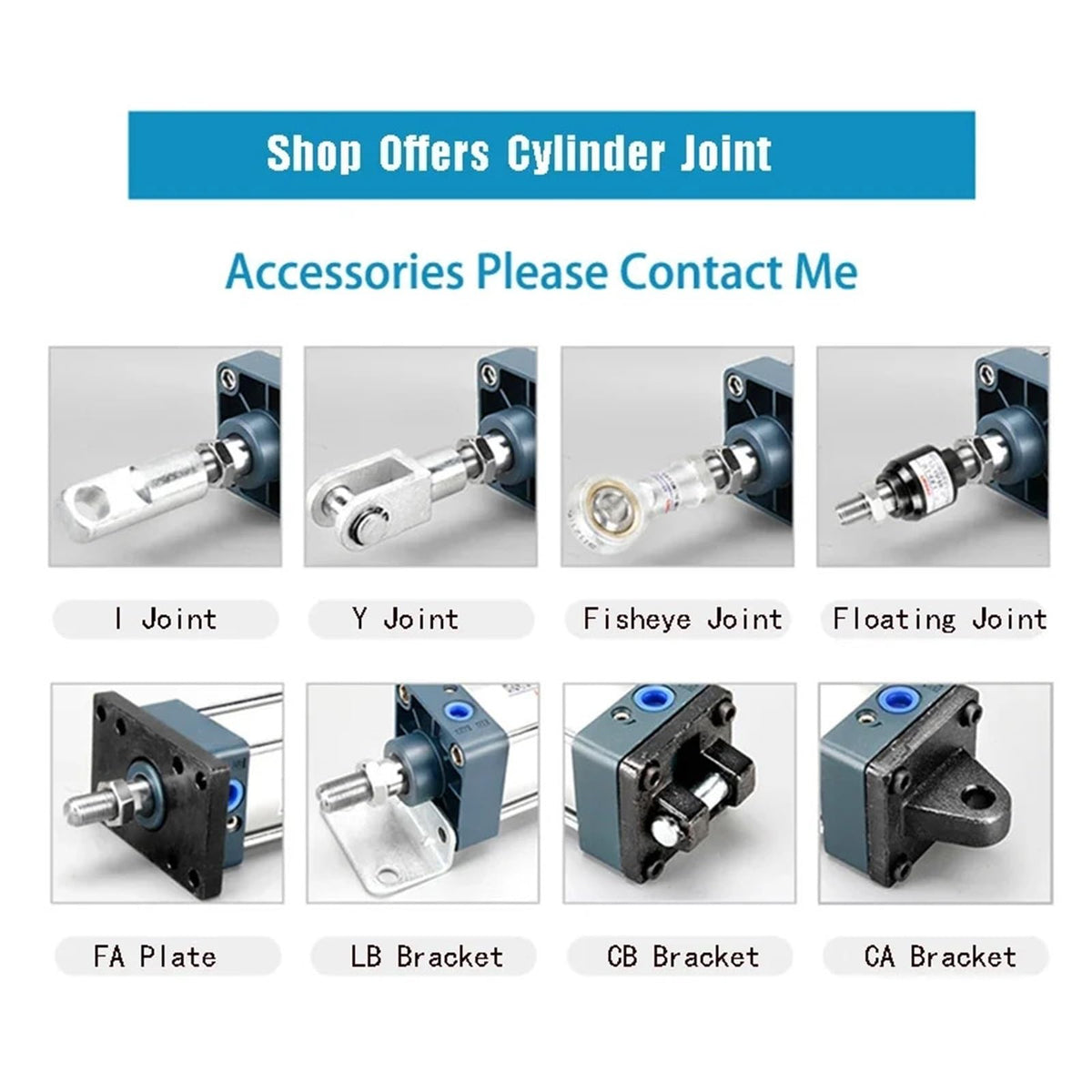 1pcs Pneumatic Cylinder SC Standard Air Cylinder 32/40/50/63/80/100mm Bore 25/50/75/100/125/150/175/200mm Stroke Pneumatic Cylinders(Bore 63mm)
