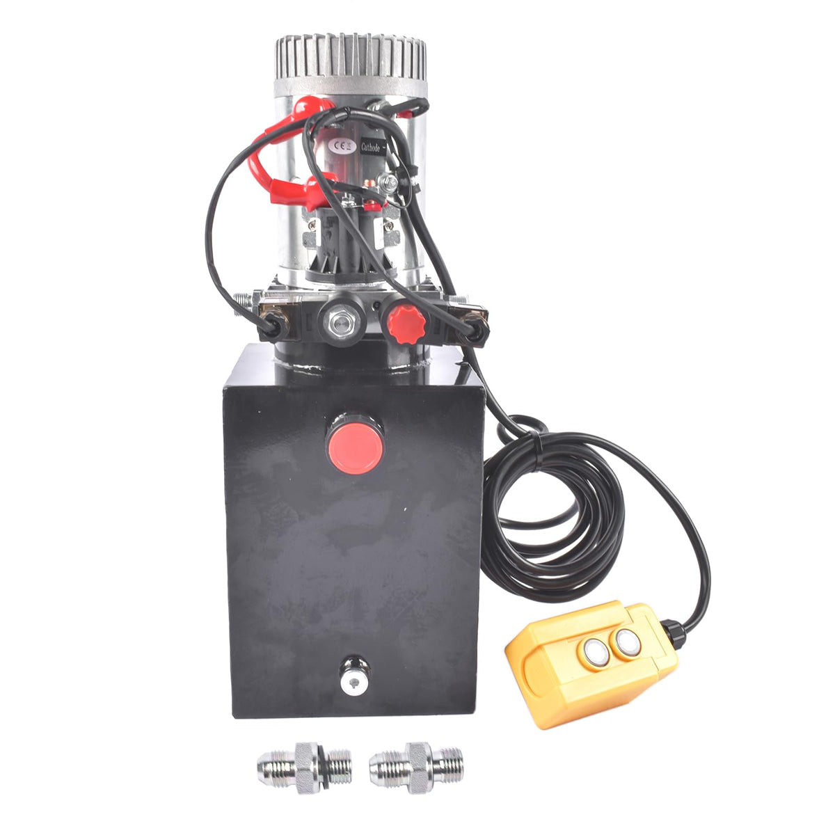 8 Quart Double Acting Hydraulic Pump Dump Trailer 12V DC Power Unit