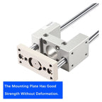 Standard Cylinder Linear Guide SC SU DNC Piston SC32 SC40 Guide Support Bracket Installation Accessories (Color : Stroke 50mm, Size : SC32)