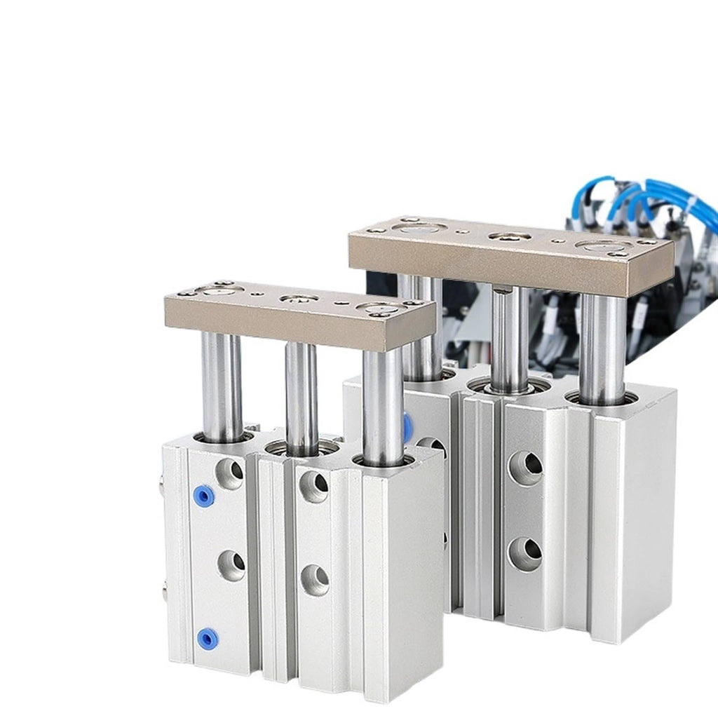 1pcs TCM Series 3-Rod Three Axis Pneumatic Air Cylinder Double Acting Type Bore 12/16/20/25/32/40/50/63/80(Bore16,Stroke40-S)