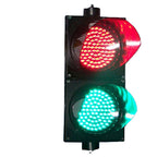 Industrial LED Traffic Light, Red/Green Stop Light, Indicator Warning Light, PC Housing Waterproof, for Intersections, Roads, Toll Booths, Curves, Bridges (Color : 200MM-24V)(200mm 110v)
