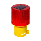 Solar LED Emergency Light Solar Traffic Tower Crane Warning Light LED Bulb Lamp Construction Site Harbor Road Marine Alarm Lamp(8PCS)