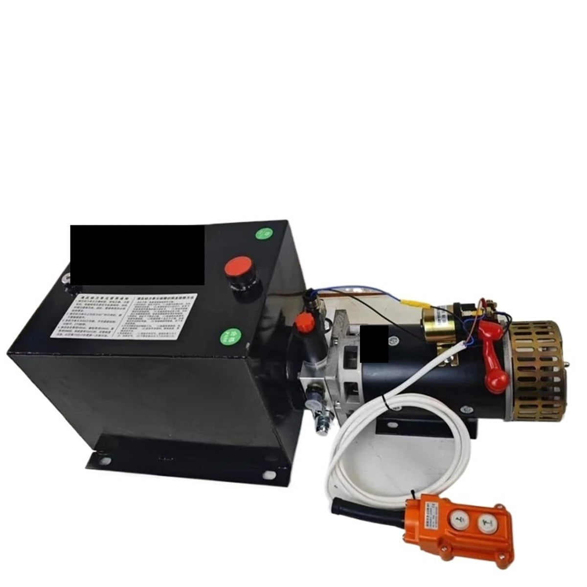 12V 24V 48V Power Unit Hydraulic Pump Station Electric Forklift Stacker Lift Dump Truck Oil Pump Accessories(1.2kw Double Acting,48V)