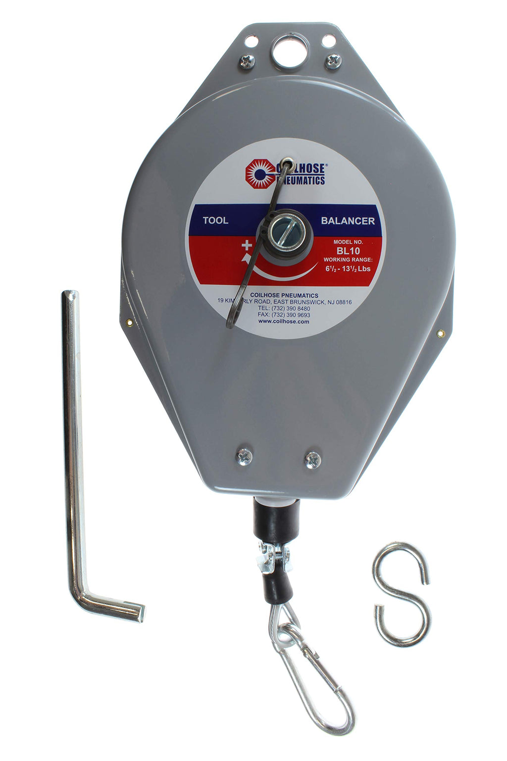 Coilhose Pneumatics BL25 Heavy Duty Mechanical Tool Balancer, 18 - 25 Pound Load Capacity